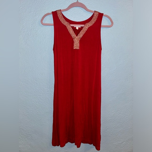 Charming Charlie Red Dress - Picture 1 of 3